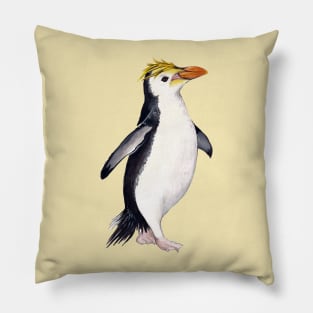 Royal Penguin Pillow