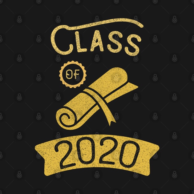 Class Of 2020, Retro Vintage Design for Graduating Seniors and Juniors, Graduation Day Gift by TheBlendedRack