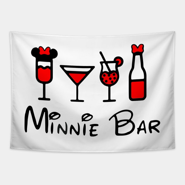 Minnie Bar Tapestry by bwoody730