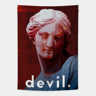 fallen devil. Tapestry