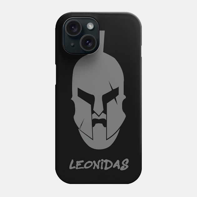 Big Bearded Badass Leonidas! Phone Case by Big Bearded Badass