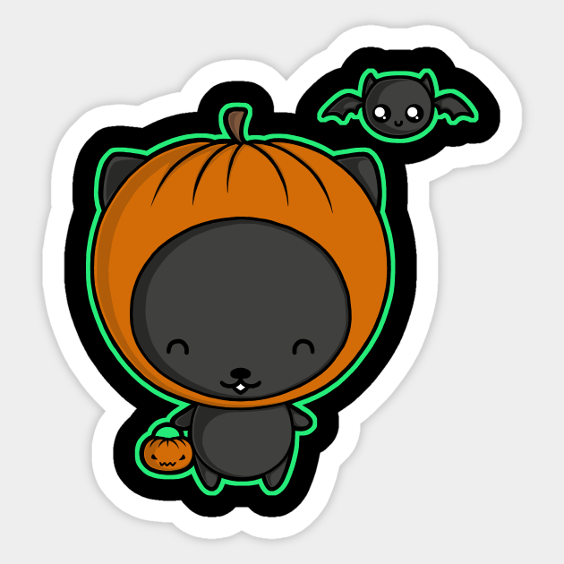 Trick or Treat - Cartoon - Sticker