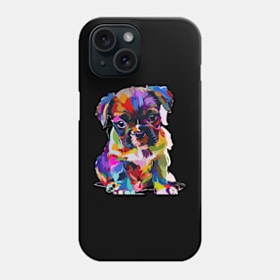 Puppy Colorful Pop Art Design Dog Lover Gift Idea Phone Case