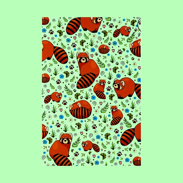 red panda notebook, Cute Red Panda Gifts. by sweetshop