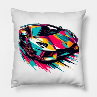 Lamborghini aventador Pillow