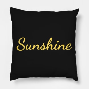 Sunshine Pillow