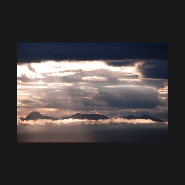 West Highland Mountains amongst the clouds, Scotland by richflintphoto