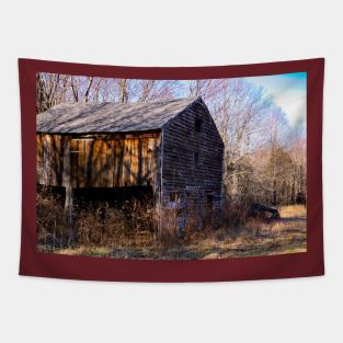 Abandoned Barn Tapestry