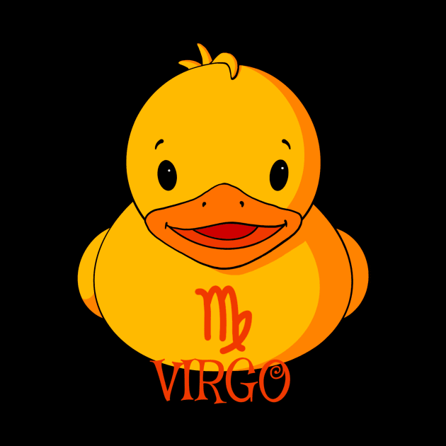 Virgo Rubber Duck by Alisha Ober Designs