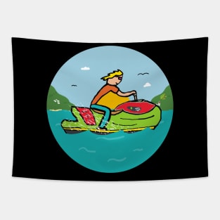 Jet Ski Tapestry