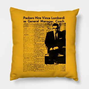 Vince Hired As Coach Pillow