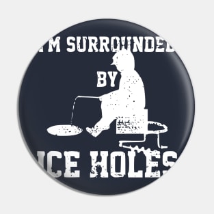 Ice fishing Funny saying Pin