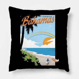 It's Better in The Bahamas Apparel Pillow