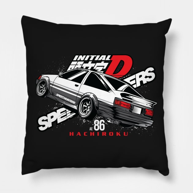 AE 86 Pillow by cungtudaeast