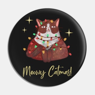 Meowy Catmas! Pin