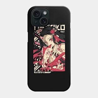 Nezuko Kimetsu no Yaiba Phone Case