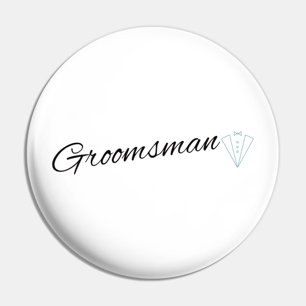 groomsman Pin by cocoCabot