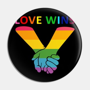 Love Wins, Love Wins design Pin