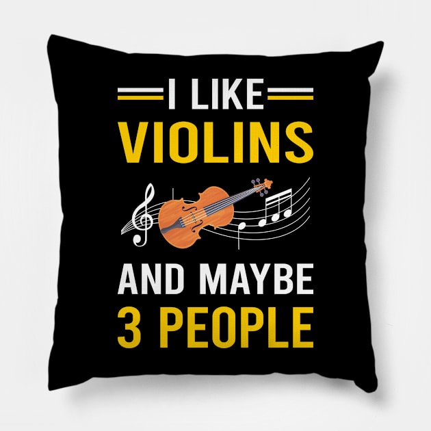 3 People Violin Pillow by Bourguignon Aror