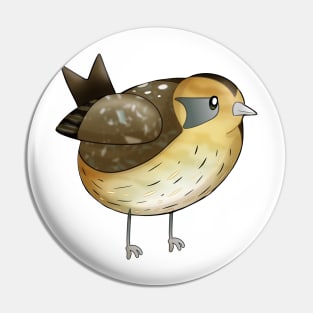 Carolina Wren Pin