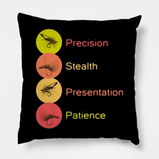 fly fishers rules Pillow