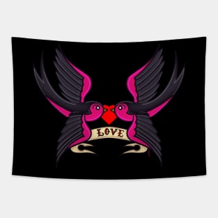 Love birds Tapestry