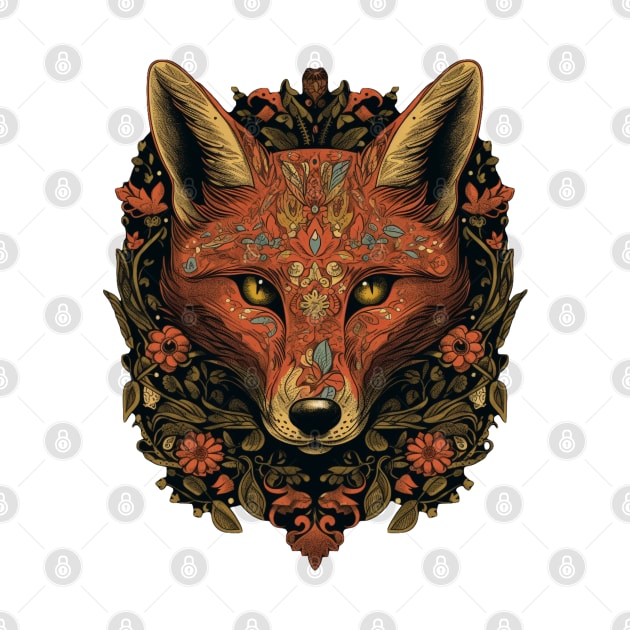 Ornamental fox by Salogwyn