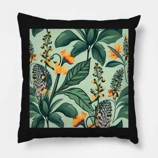 Vintage botanical art Pillow