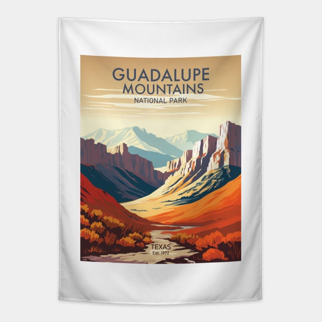 GUADALUPE NATIONAL PARK Tapestry by MarkedArtPrints