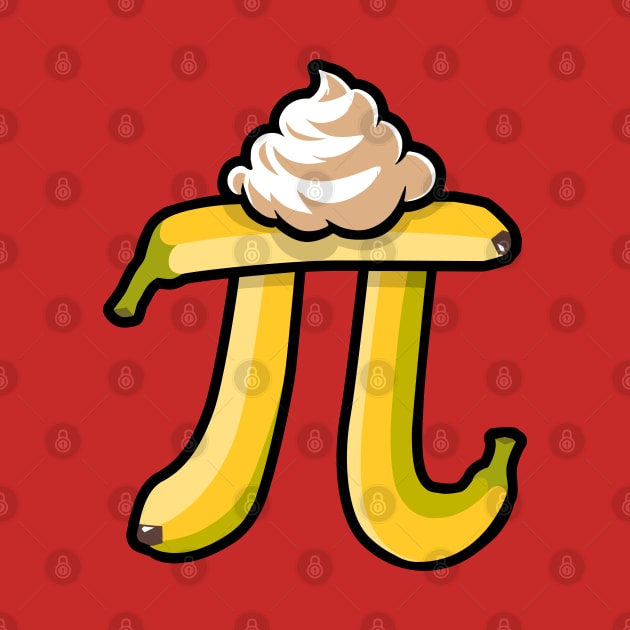 Banana Cream Pie Pi Day by DetourShirts