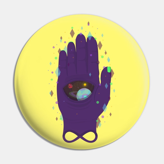 Infinity's Hand Pin by BadOdds