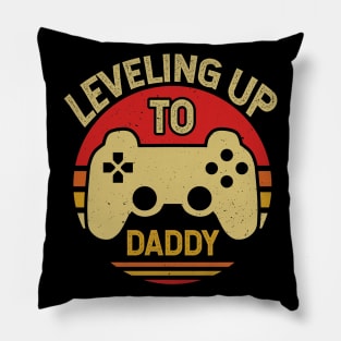 Leveling up to daddy video games lover Pillow