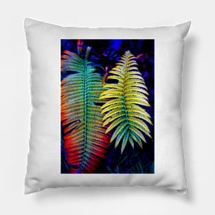 Halemaumau, Hawaii ferns Pillow