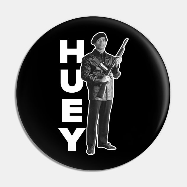 Huey Newton Militant Pin by UrbanLifeApparel