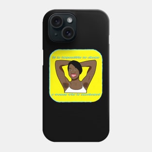 Anti Pop Art Style Black Feminist Girl Phone Case