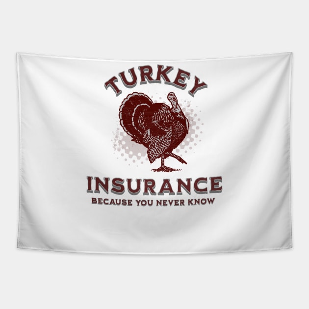 Turkey Insurance Tapestry by Farm Road Mercantile 
