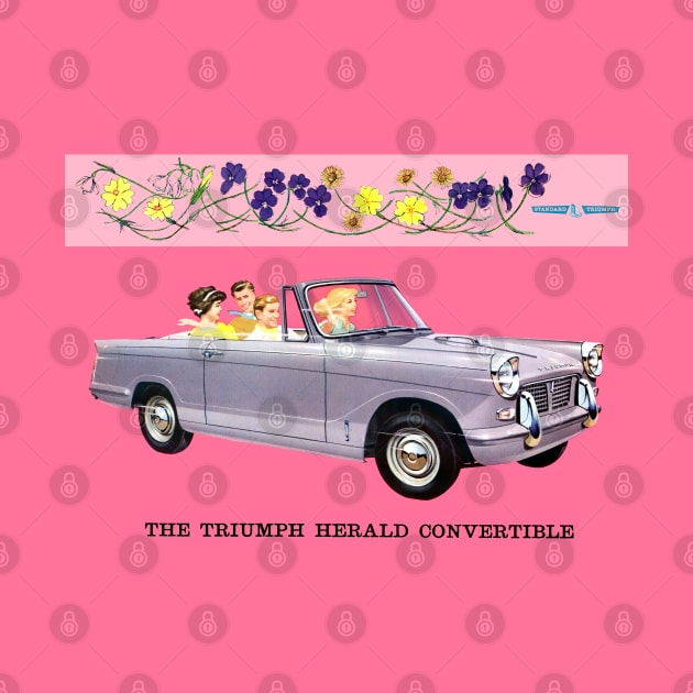 TRIUMPH HERALD - advert by Throwback Motors