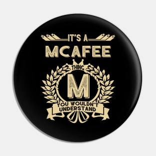 Mcafee Pin