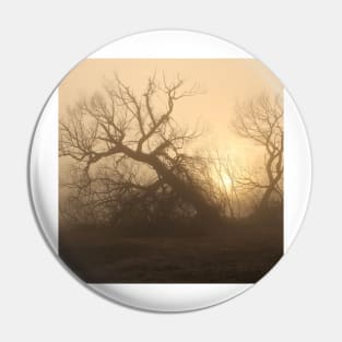 Trees in the Mist Pin