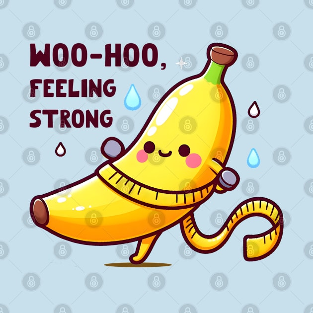 Weight loss motivation banana by Shreefel