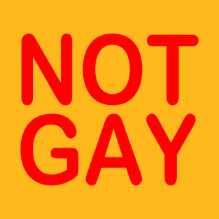 Not Gay T-Shirt