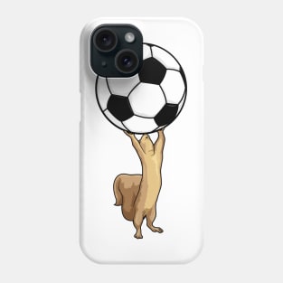 Squirrel with Soccer ball Phone Case