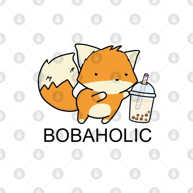 Little Fox Loves Boba A Lot! by SirBobalot