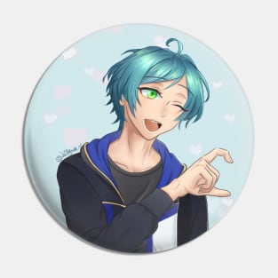 Ensemble Stars Kanata Half Heart Pin