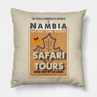 Safari tour at the Nambian Game Reserve Pillow