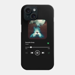 Favorite Song, Toosii, Music Playing On Loop, Alternative Album Cover Phone Case