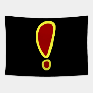 Exclamation Mark Tapestry