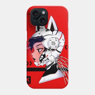 Cyberpunk girl Phone Case