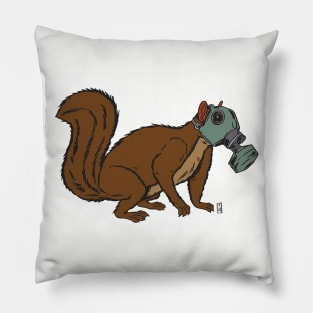 COVID Refugee Squirrel Pillow