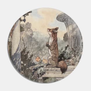 fox painting art Pin